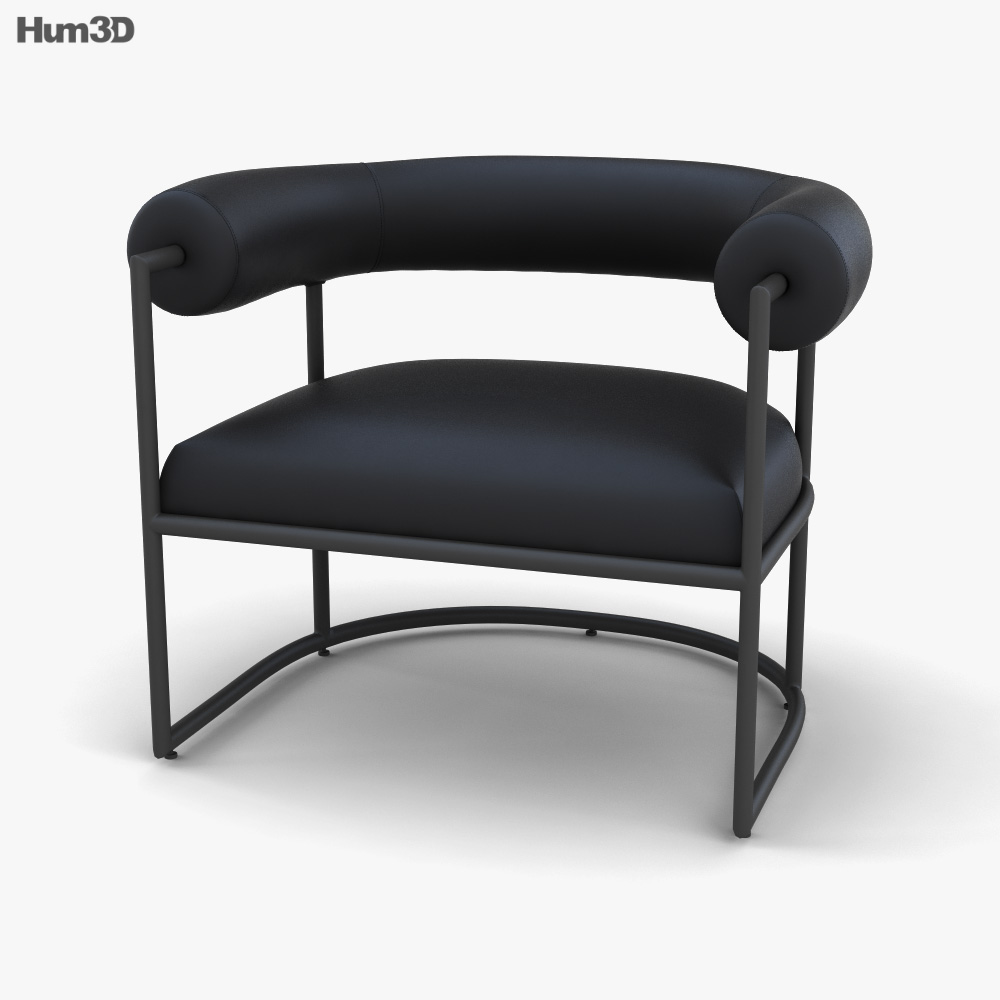 Coco Republic Verbier Chair 3D model