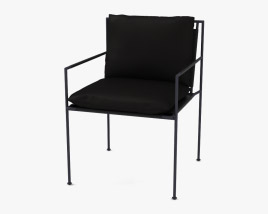 Coco Republic Malmo Outdoor Esszimmerstuhl 3D-Modell