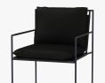 Coco Republic Malmo Outdoor Esszimmerstuhl 3D-Modell
