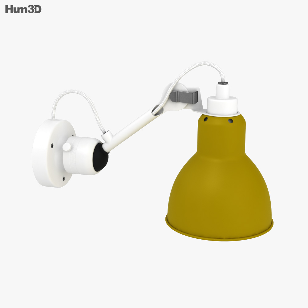 DCW Gras Wall lamp 3D model