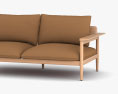 DWR Terassi Two-Seat sofa 3d model
