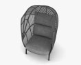 Dedon Rilly Cocoon chair 3d model