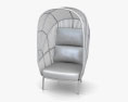 Dedon Rilly Cocoon chair 3d model