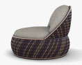 Dedon Dala Lounge chair 3d model