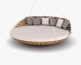 Dedon Swingrest Hanging Lounger 3Dモデル