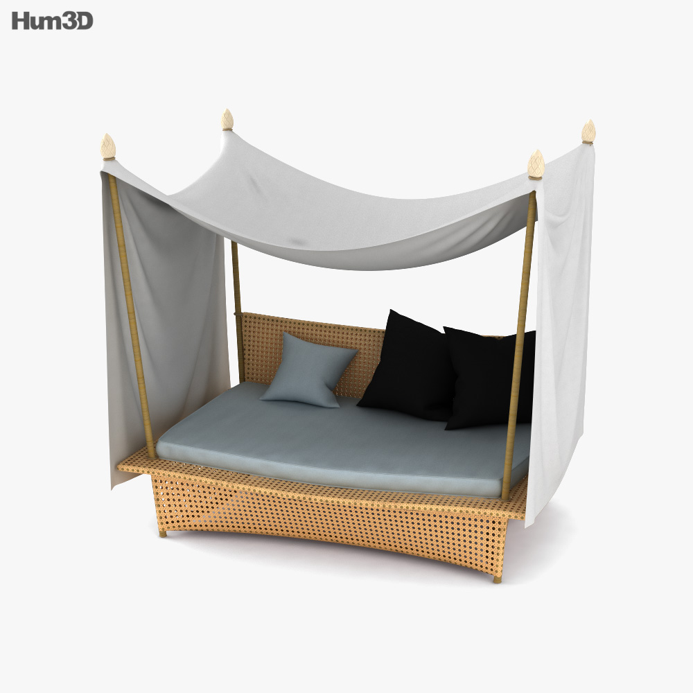 Dedon Daydream Bed 3D model