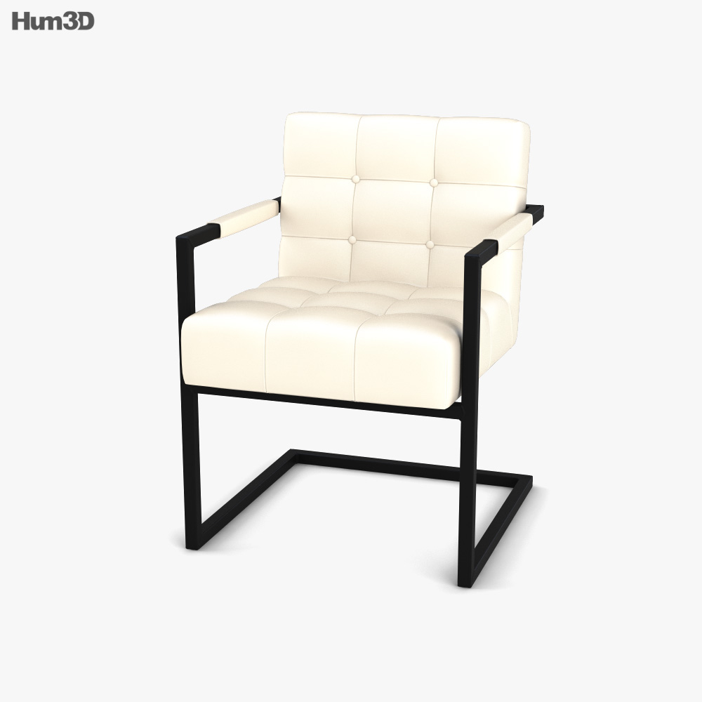 Devina Nais Memphis Chair 3D model