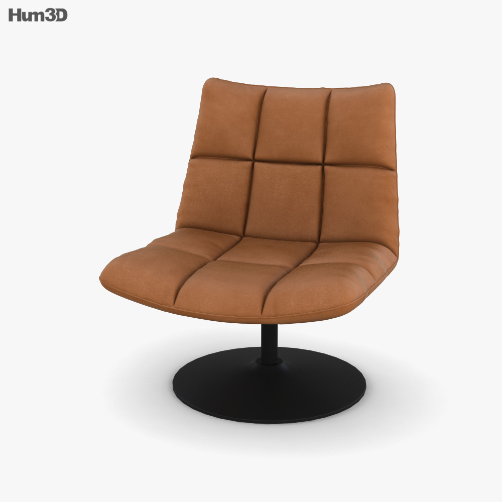 Dutchbone Bar Lounge chair 3D model