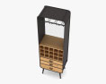 Dutchbone Vino Cabinet 3D 모델 