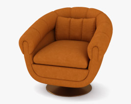Dutchbone Member Lounge chair 3D model