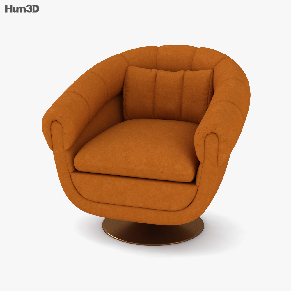 Dutchbone Member 休闲椅 3D模型