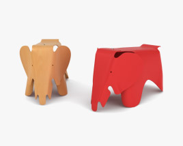 Eames Elephant Chaise Modèle 3D