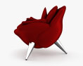Edra Rose 肘掛け椅子 3Dモデル