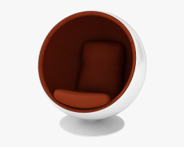 Eero Aarnio Ball 의자 3D 모델 