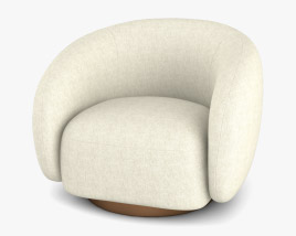 Eichholtz Brice Swivel chair 3D model