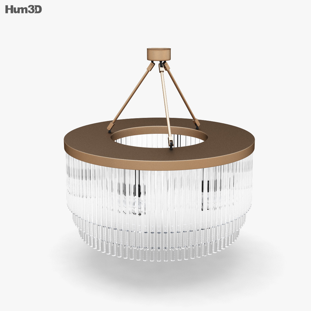 Eichholtz Lustre Hectors lamp Modèle 3D