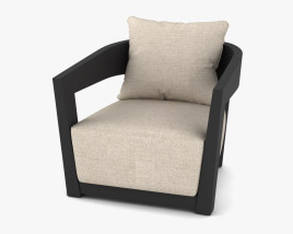 Eichholtz Rubautelli Chair 3D model