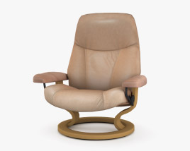 Ekornes Ambassador Chair 3D model