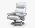 Ekornes Atlantic Chair 3d model