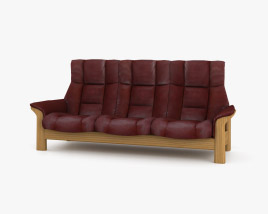 Ekornes Buckingham Three-Seat sofa 3D model