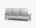Ekornes Buckingham Three-Seat sofa 3d model