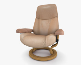 Ekornes Consul Chair 3D model