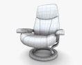 Ekornes Consul オフィスチェア 3Dモデル