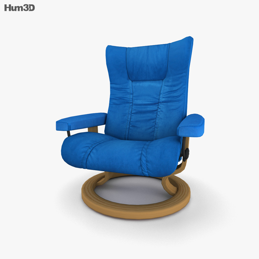 Ekornes Eagle Chair 3d model