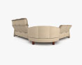 Ekornes Eldorado Кутовий диван 3D модель