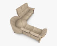 Ekornes Eldorado Кутовий диван 3D модель