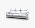 Ekornes Paradise Dreisitziges Sofa 3D-Modell