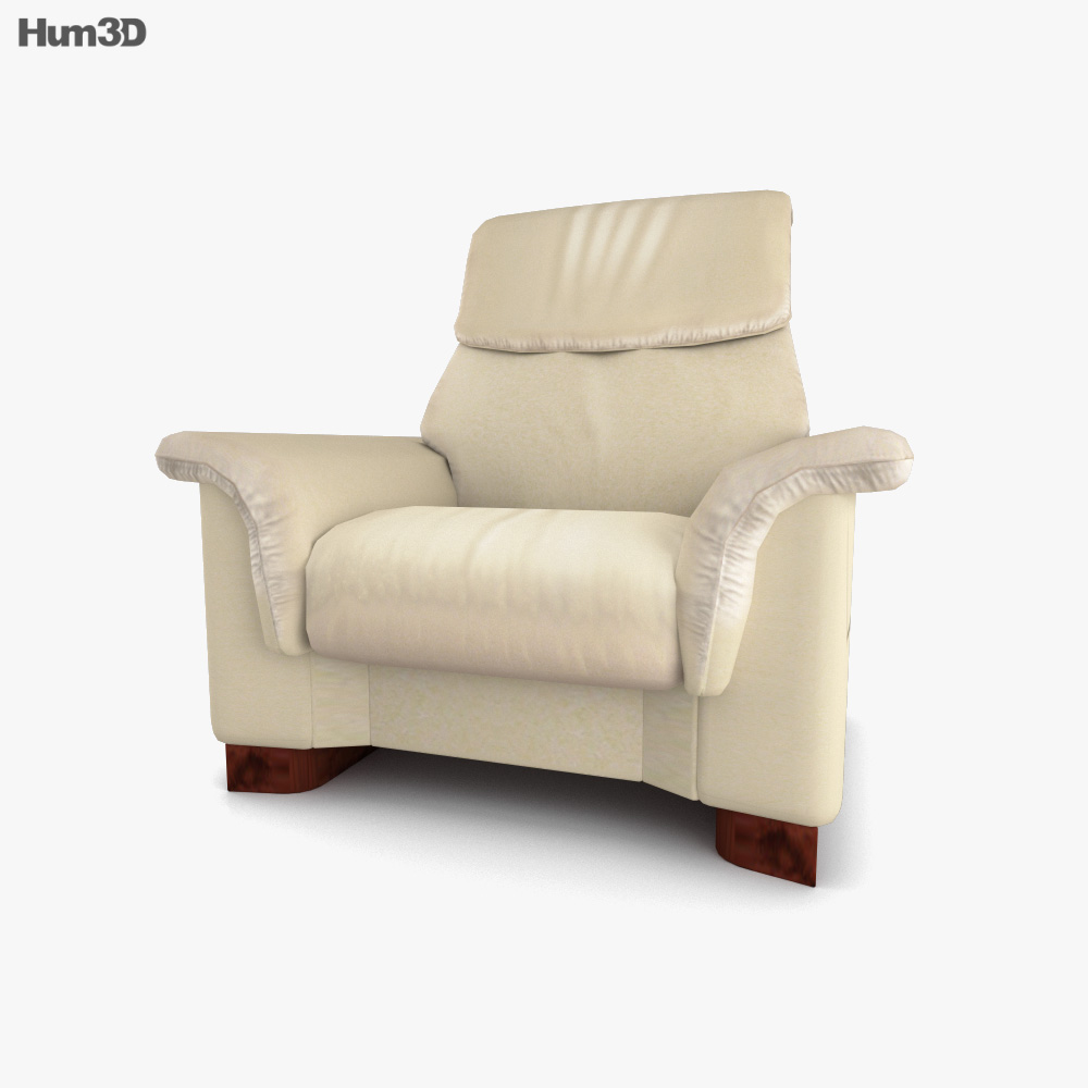 Ekornes Paradise 扶手椅 3D模型