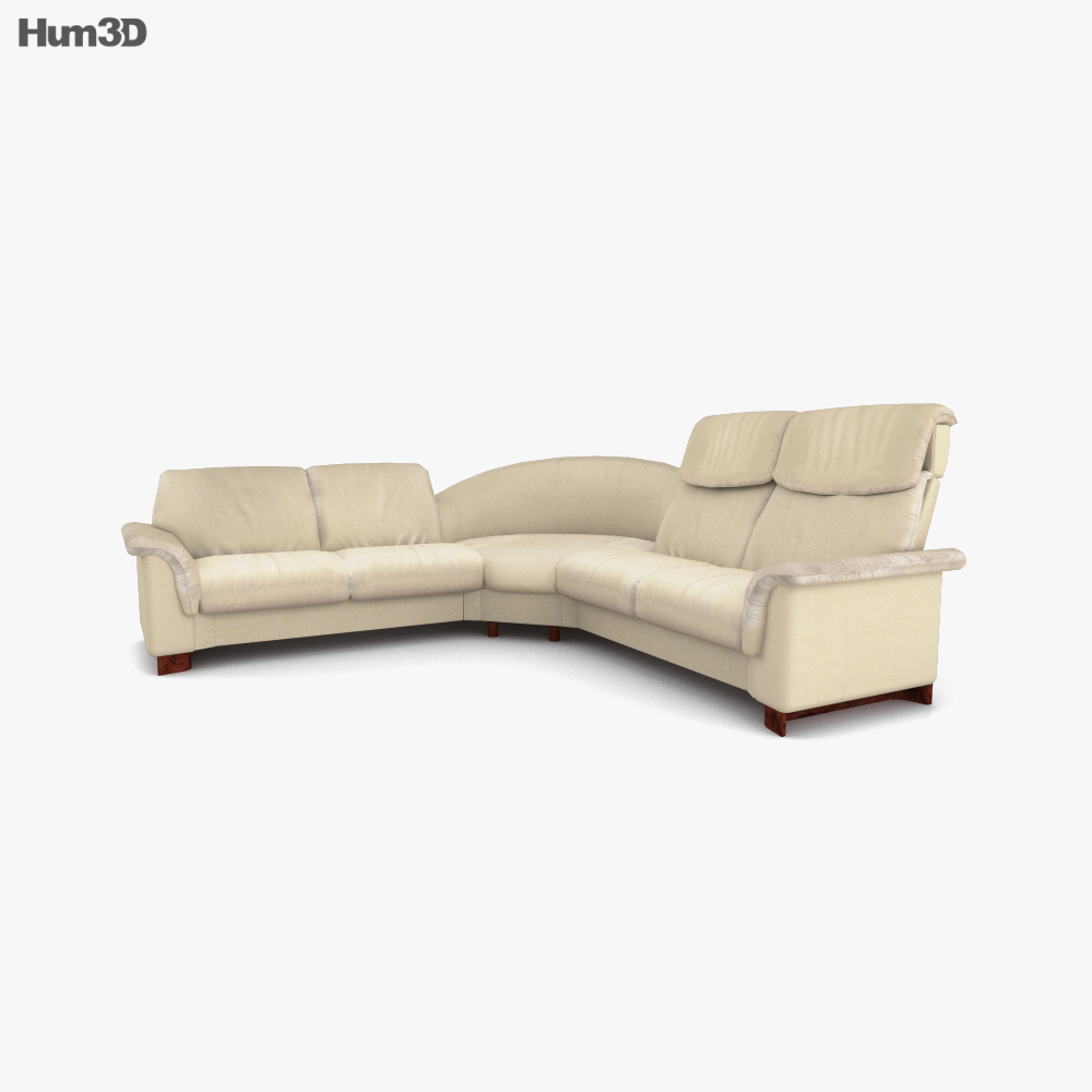 Ekornes Paradise Corner sofa 3d model