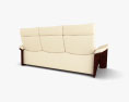 Ekornes Pegasus Dreisitziges Sofa 3D-Modell