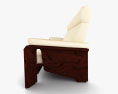 Ekornes Pegasus Dreisitziges Sofa 3D-Modell