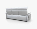 Ekornes Pegasus Three-Seat sofa 3d model