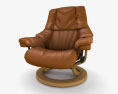 Ekornes Reno Chair 3d model