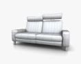 Ekornes Space High-Back Двомісний диван 3D модель