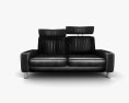 Ekornes Space High-Back Two-Seat sofa 3d model