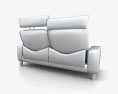 Ekornes Space High-Back Two-Seat sofa 3d model