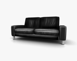Ekornes Space Two-Seat sofa 3D model