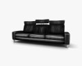Ekornes Space High-Back Three-Seat sofa 3d model