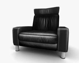 Ekornes Space High-Back Armchair 3D model