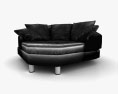 Ekornes Space Big Corner sofa 3d model