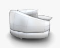 Ekornes Space Big Sofá de esquina Modelo 3D