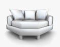 Ekornes Space Medium Corner sofa 3d model