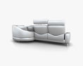 Ekornes Space Corner sofa 3d model