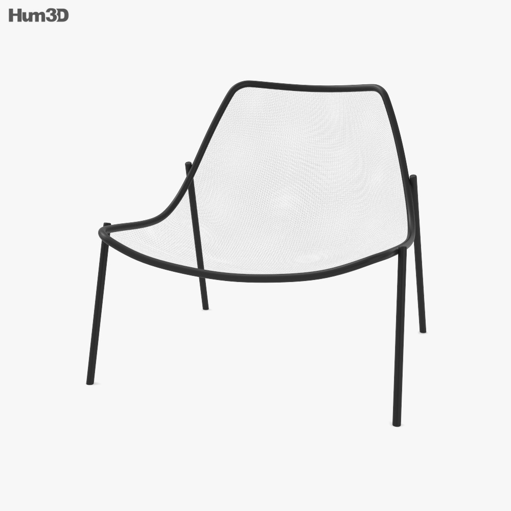 Emu Garden Lounge chair 3D model