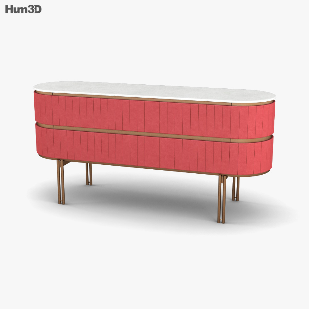 Essential Home Edith Sideboard 3D 모델 
