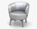 Fendi Casa Doyle 肘掛け椅子 3Dモデル